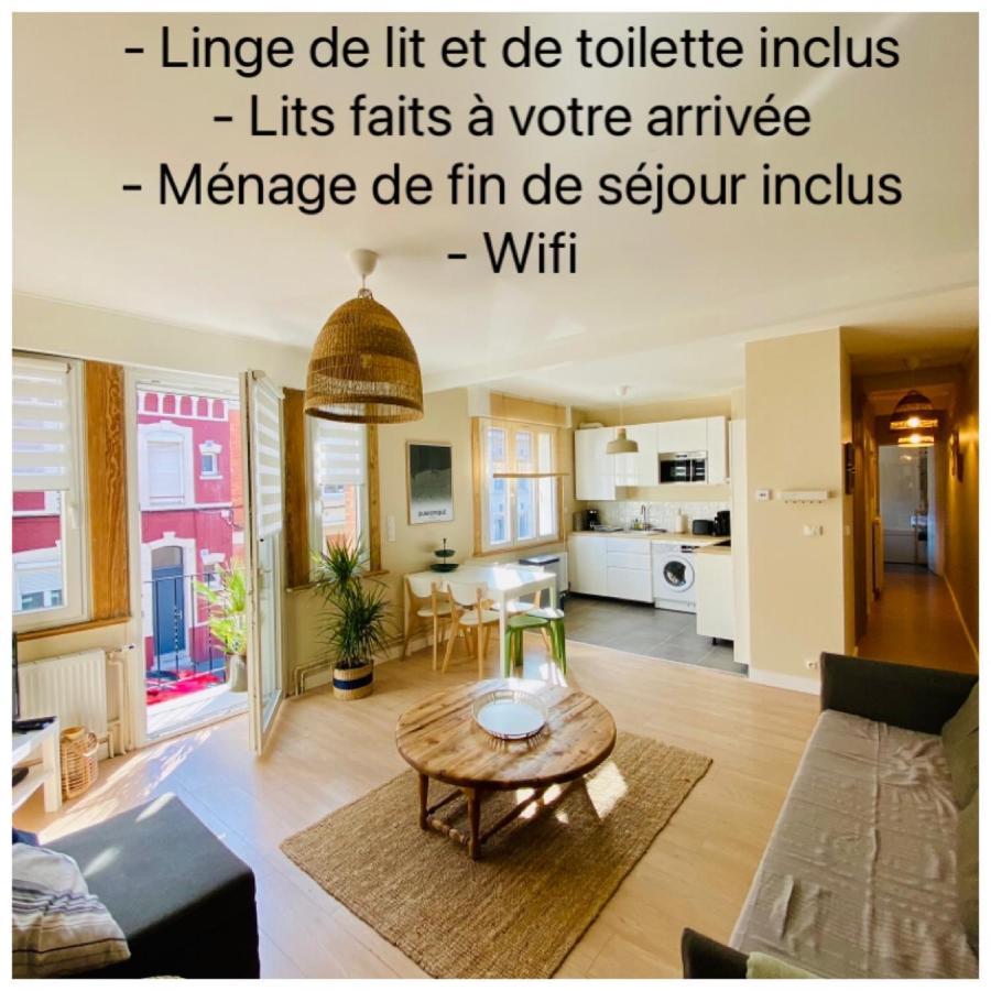 Appartement "Escapade A Malo" 4 A 6 Personnes 5 Mn A Pied De La Plage Dunkirk Dış mekan fotoğraf