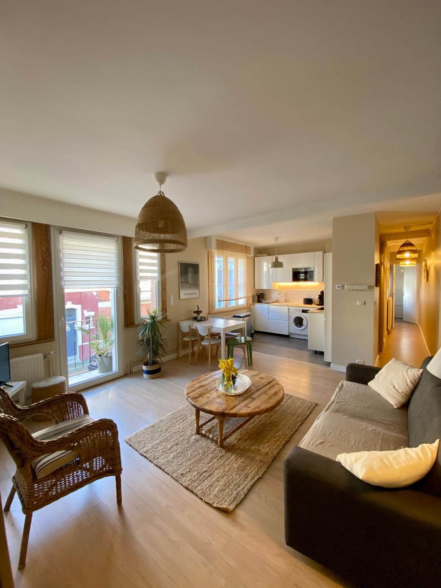 Appartement "Escapade A Malo" 4 A 6 Personnes 5 Mn A Pied De La Plage Dunkirk Dış mekan fotoğraf